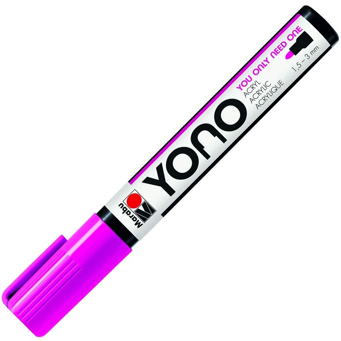 MARABU Acrylmarker YONO 1,5 – 3 mm neon pink