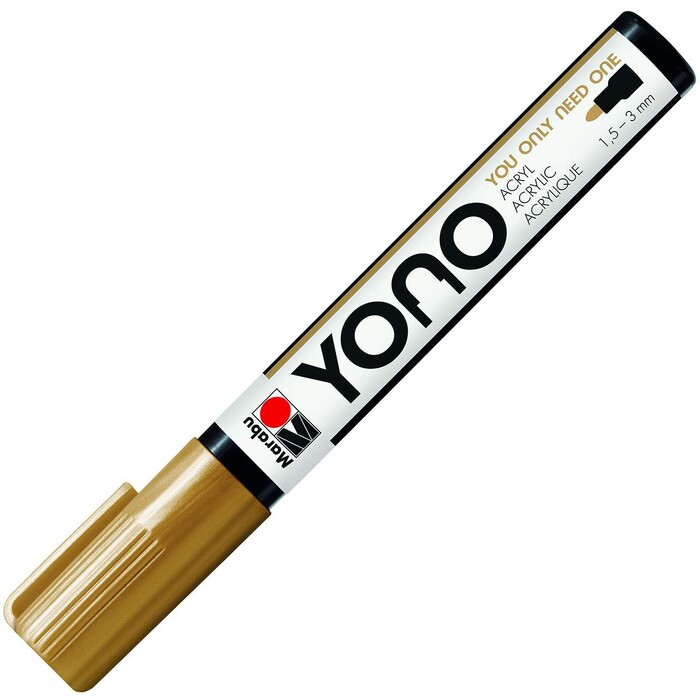MARABU Acrylmarker YONO 1,5 – 3 mm gold
