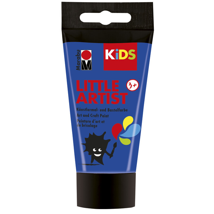 MARABU Kids Little Artist Kinder-Künstlerfarbe 75ml dunkelblau