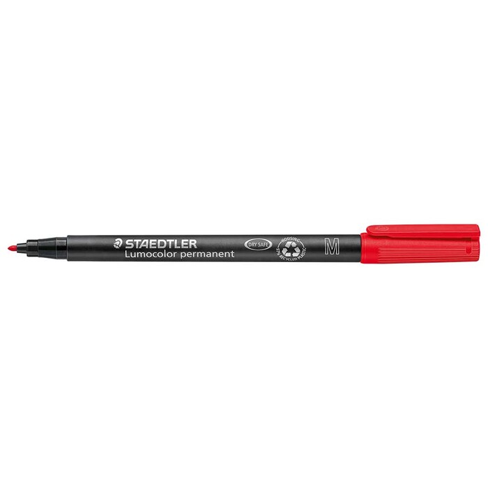 STAEDTLER® Permanent-Universalstift Lumocolor® 0,6 mm rot
