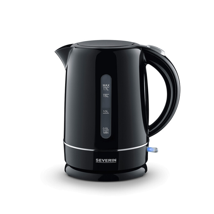 SEVERIN Wasserkocher WK 4322 1,7 Liter schwarz