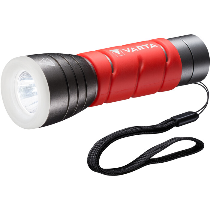 VARTA Taschenlampe F10 silber/orange