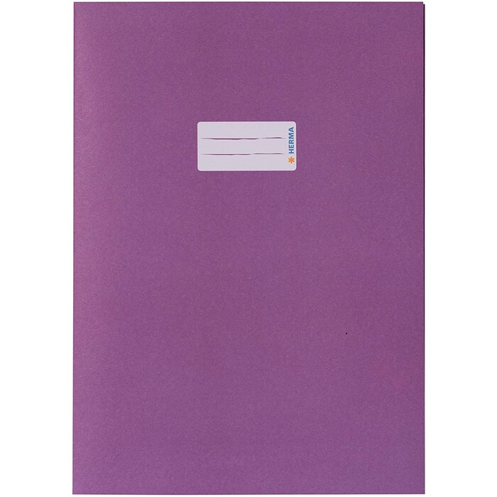 Heftschoner aus Papier, A4, violett