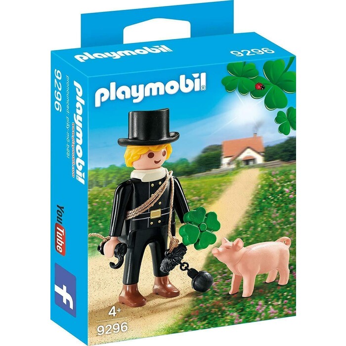 PLAYMOBIL Spielset Schornsteinfeger mit Glücksschweinchen