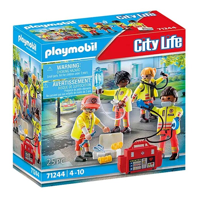 PLAYMOBIL® Rettungsteam 25 Teile 71244