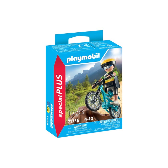 PLAYMOBIL® specialPLUS Mountainbiker 10 Teile 71756