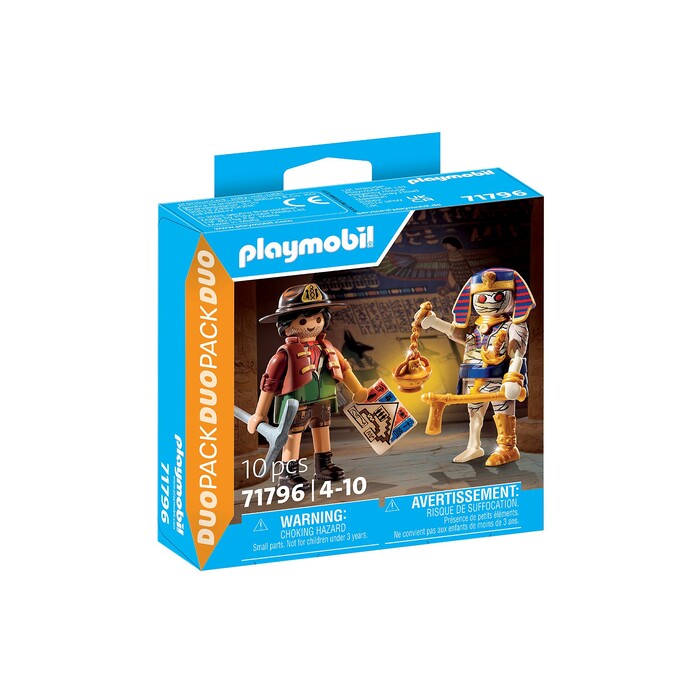 PLAYMOBIL® DuoPack Schatzsucher und Mumie 10 Teile 71796