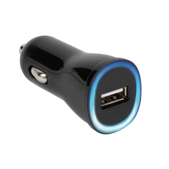 VIVANCO Kfz-Ladegerät mit USB Buchse 2,1 A schwarz