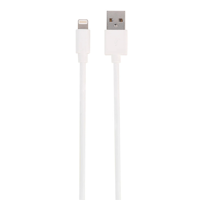 VIVANCO Lightning Daten- u. Ladekabel 2 m weiß