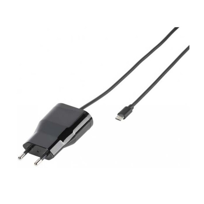 VIVANCO Ladegerät Micro-USB schwarz