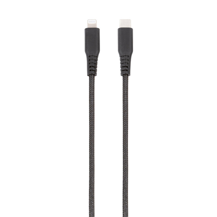 VIVANCO High Quality LongLife Lightning USB-Type-C™ Kabel 0,5 m schwarz