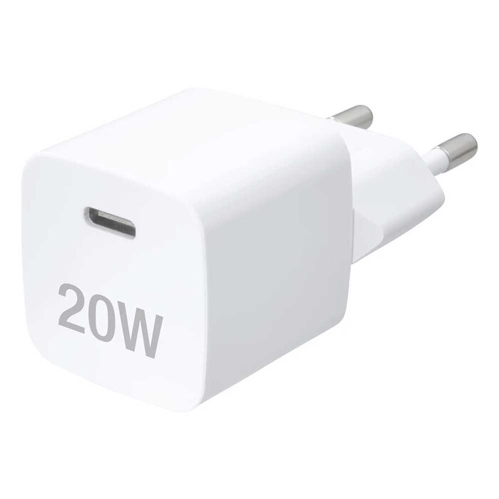 VIVANCO Schnellladegerät PD 3.0 für Apple iPhone USB Type-C™ 20 W weiß