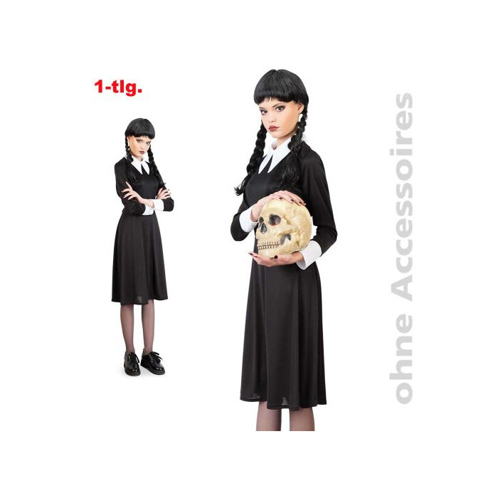 Kostüm Horror Wendy Gr 140 schwarz