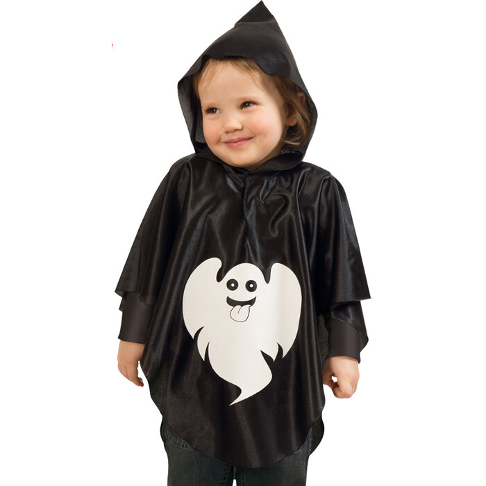 Kinderkostüm Geist Größe 98 schwarz