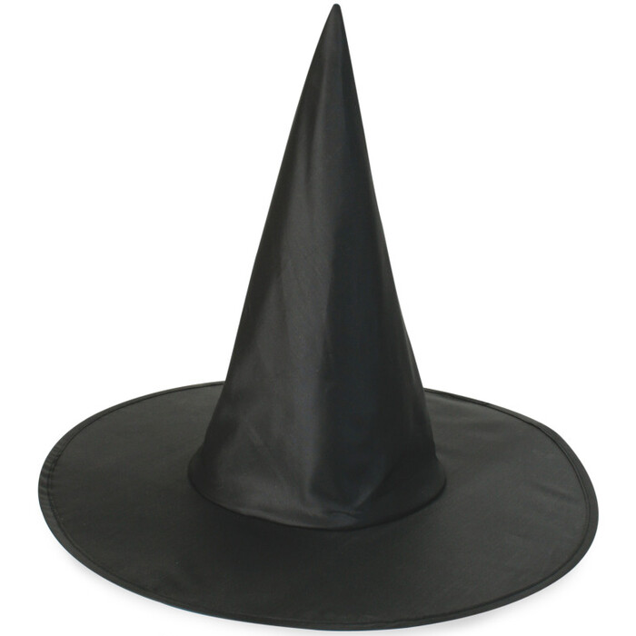 Accessoire Hexenhut 56 cm schwarz
