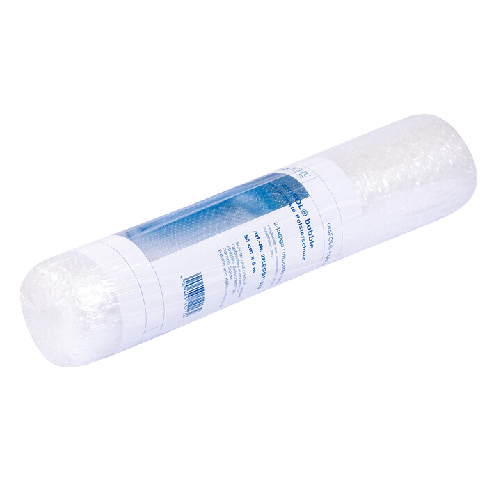 aroFol bubble - Luftpolsterfolie, 50cm x 5m, transparent