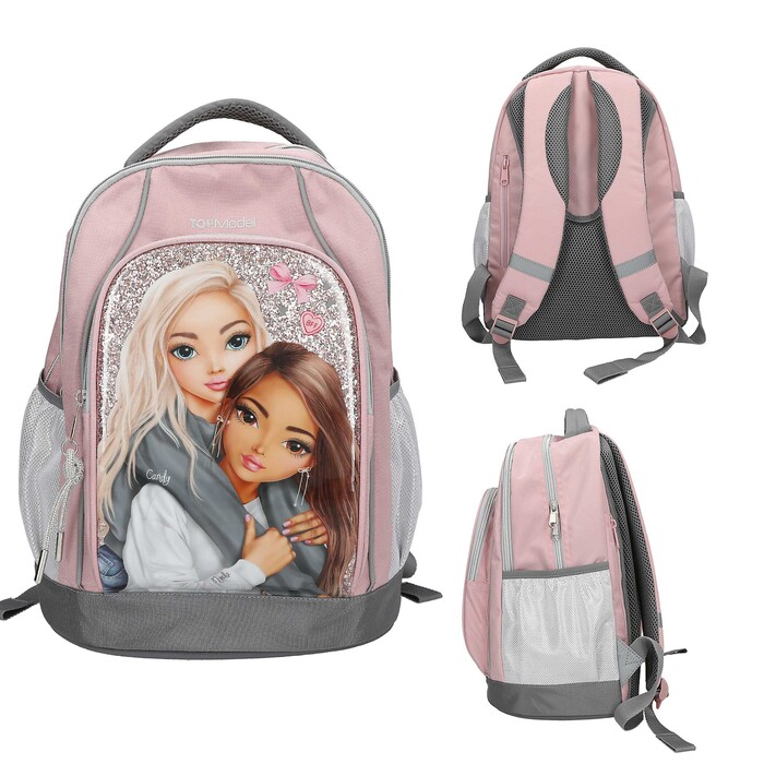 TOPMODEL Schulrucksack My BFF 30 x 40 x 19 cm bunt