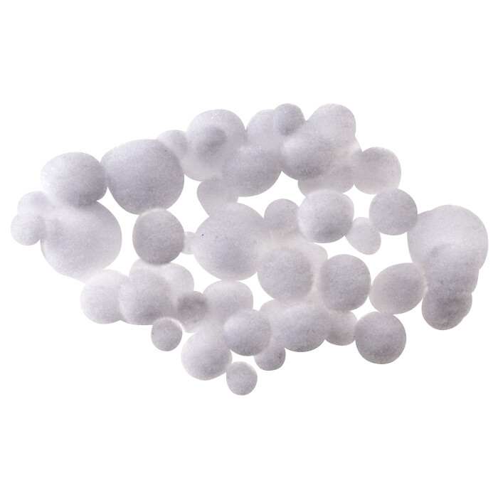 KNORR PRANDELL Pompons 100 Stück weiß