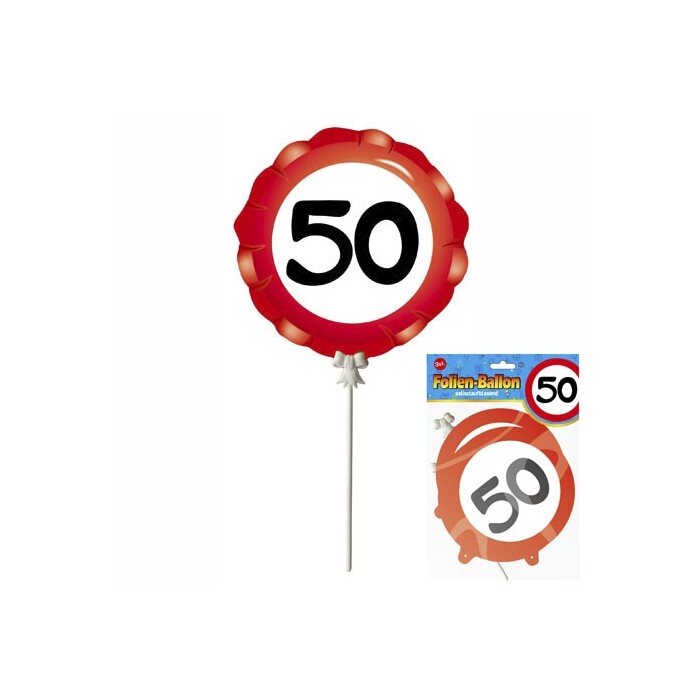 Folien-Ballon 50 1 Stück