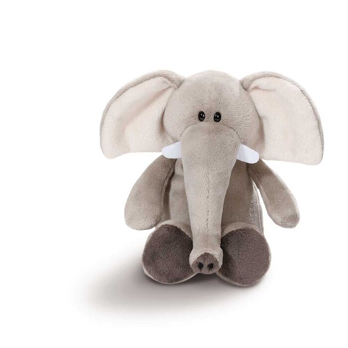 NICI Plüschtier Elefant 20 cm grau