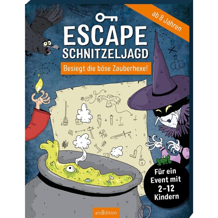 Hannah Lang: Escape-Schnitzeljagd - Besiegt die böse Zauberhexe! - Brettspiel