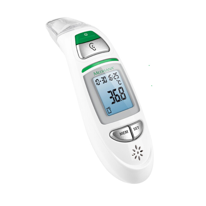 MEDISANA Fieberthermometer für Stirn oder Ohren TM 750