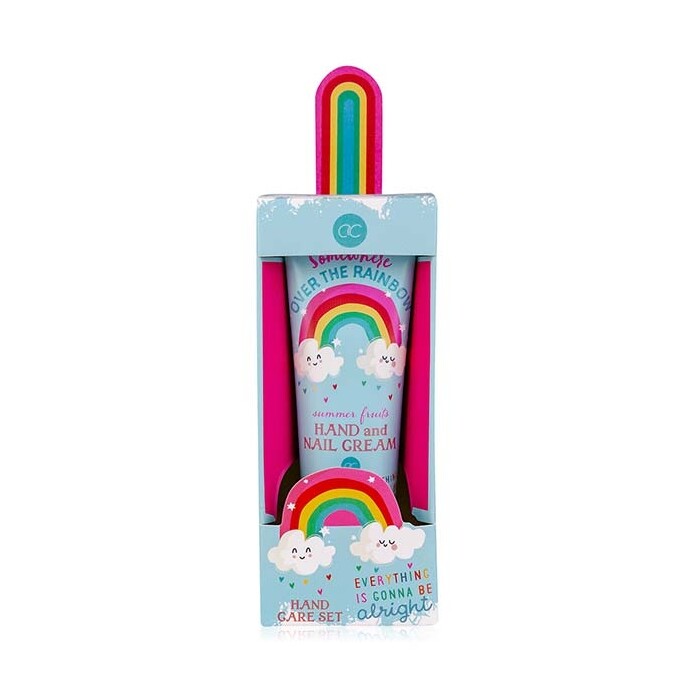Handpflegeset Regenbogen inklusive Nagelfeile