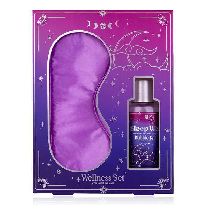 ACCENTRA Wellness-Set Augenmaske und Schaumbad Sleep Well