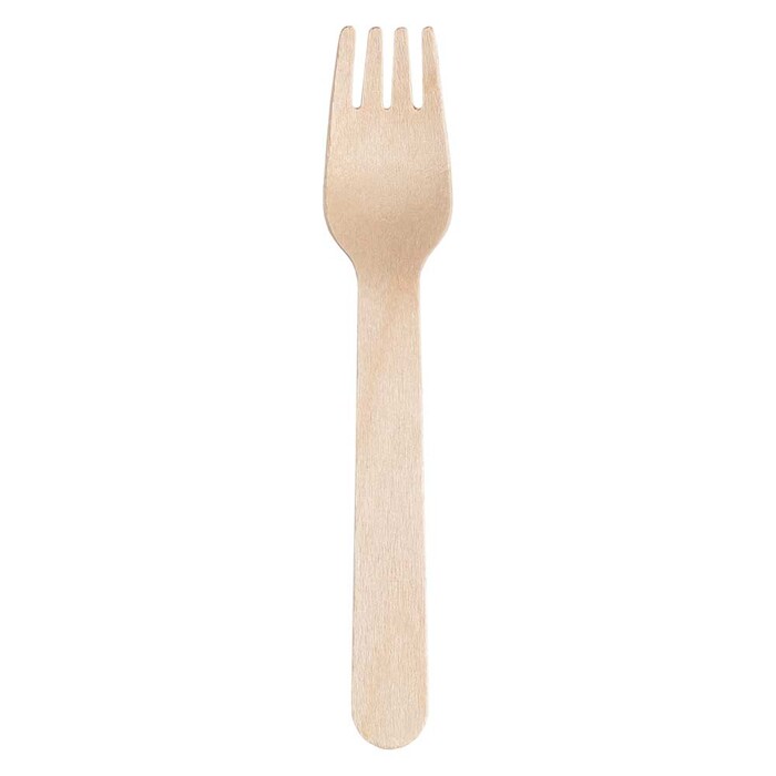 HEKU Holz-Gabeln Be green 15,7 cm 50 Stück braun