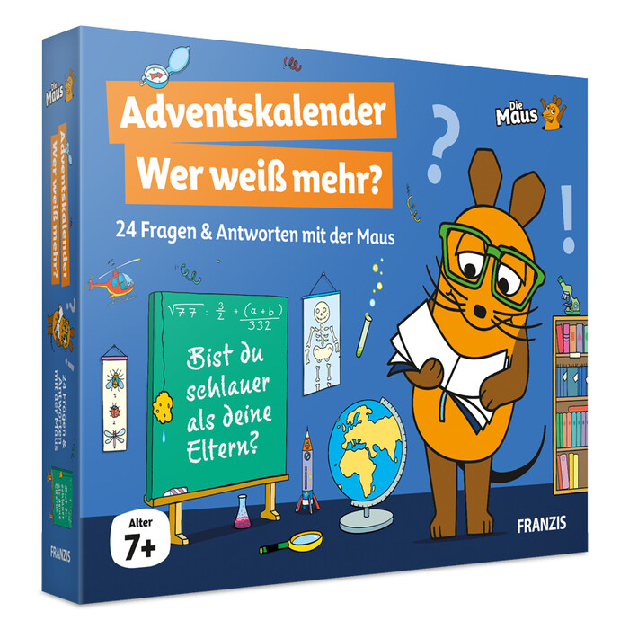 FRANZIS 67216 - Die Maus Adventskalender Wer weiß mehr?