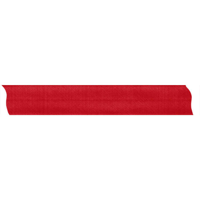 BEALENA Schrägband Uni 2,5 m x 19 mm rot