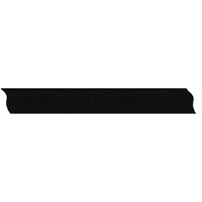 BEALENA Schrägband Jersey Uni 2 m x 15 mm schwarz