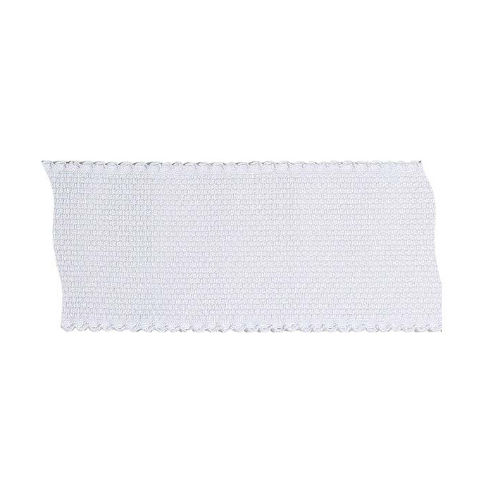 Stickband Uni 1,5 m x 50 mm weiß