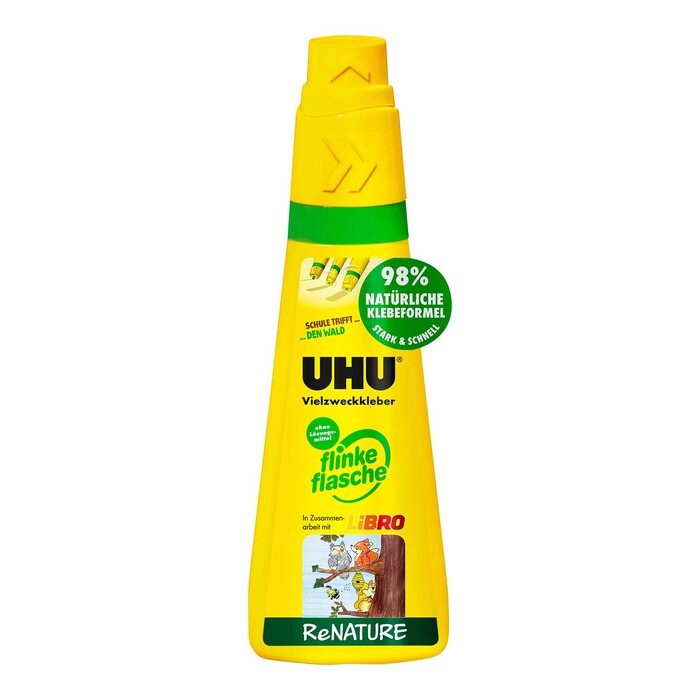 UHU Flinke Flasche ReNATURE LIBRO Kreativwettbewerb 100 g