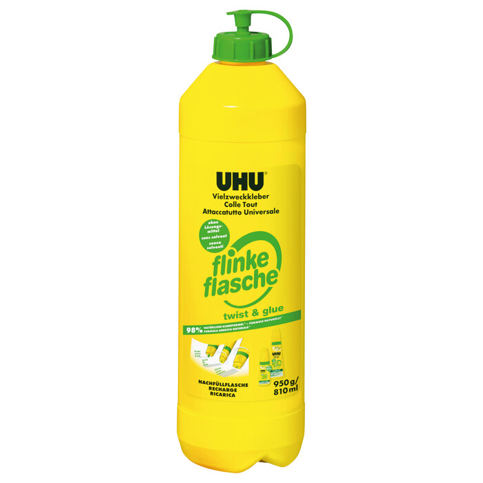UHU Nachfüllung für Flinke Flasche 810 ml lösungsmittelfrei
