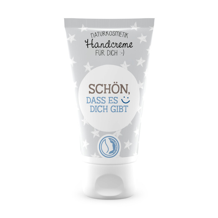 Handcreme Schön, dass es dich gibt 30 ml grau/weiß