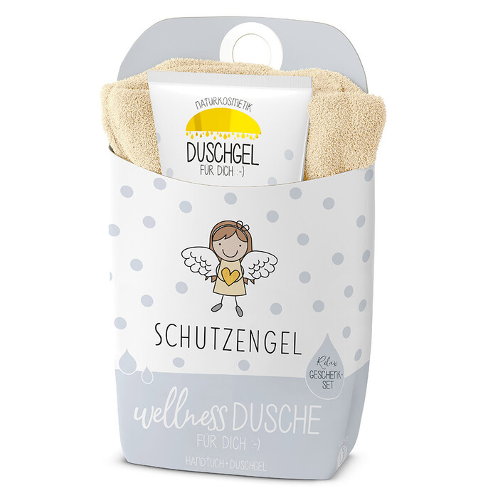 Geschenk-Set Wellnessdusche Schutzengel