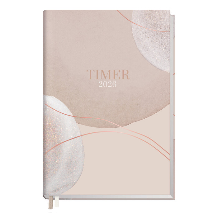 Chäff-Timer Classic 25/26 18 Monate A5 soft beige