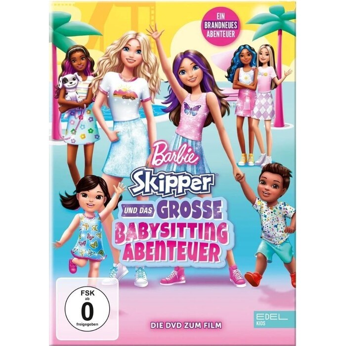 Barbie - Skipper und das große Babysitting Abenteuer, 1 DVD ((Limited Edition im hochwertigen Glitzerschuber) - DVD