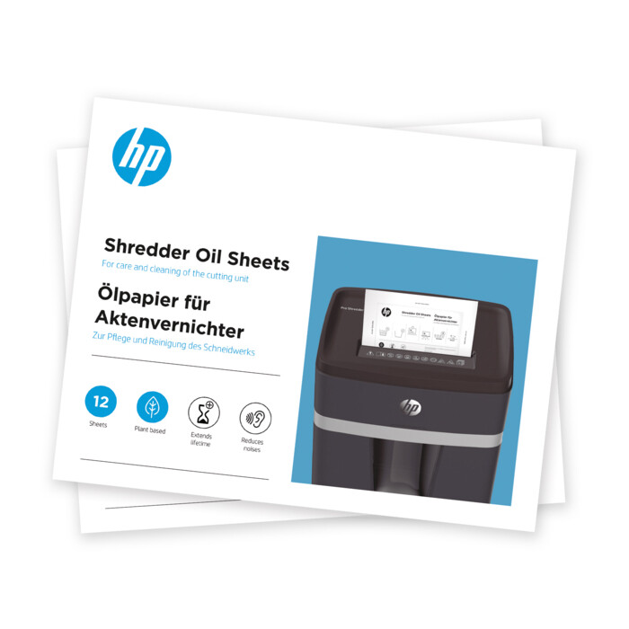 HP Ölpapier für Aktenvernichter 12 Blatt