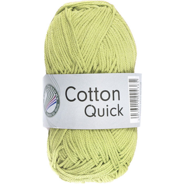 GRÜNDL Strickgarn Cotton Quick 50 g hellgrün