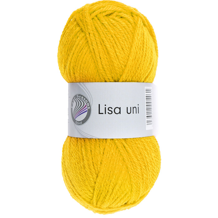 GRÜNDL Wolle Lisa Premium maisgelb