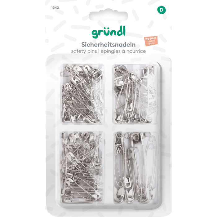 Gründl Sicherheitsnadeln Sortiert Handarbeit - Image 4