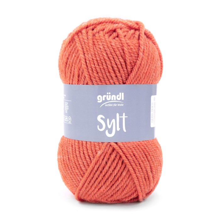 GRÜNDL Wolle Sylt 100g kupfer