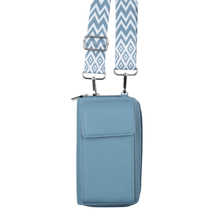 Geldbörse/Handytasche hoch hellblau