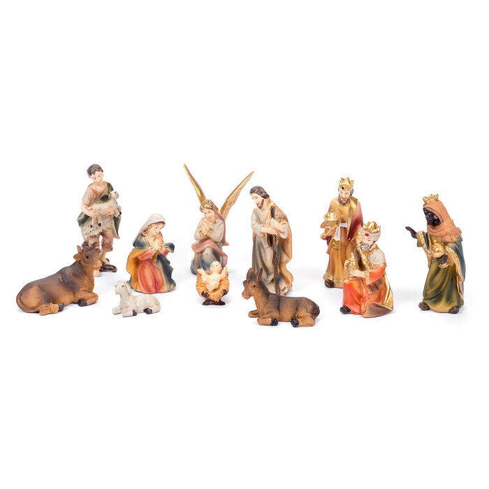 STAFIL Krippenfiguren-Set 11 Teile bunt