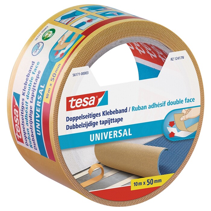 TESA doppelseitiges Klebeband 10 m x 50 mm