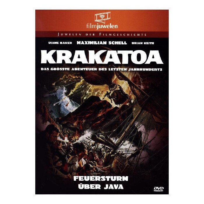Krakatoa - Das größte Abenteuer des letzten Jahrhunderts (Feuersturm über Java), 1 DVD - DVD