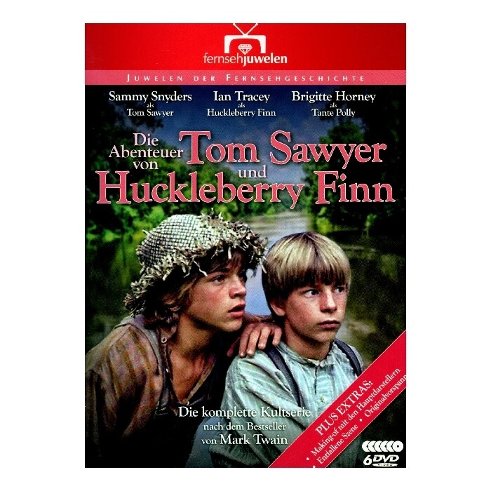 Die Abenteuer von Tom Sawyer und Huckleberry Finn - Die komplette Serie, 4 DVD - DVD