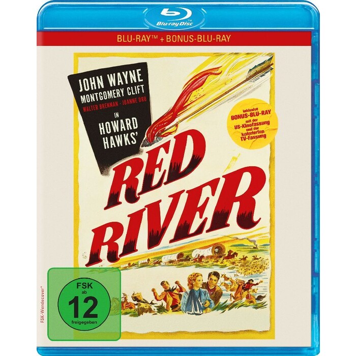 Red River - Panik am roten Fluss, 2 Blu-ray - blu_ray